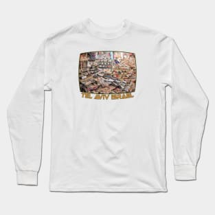 Israel, Tel Aviv. Shoe Store Long Sleeve T-Shirt